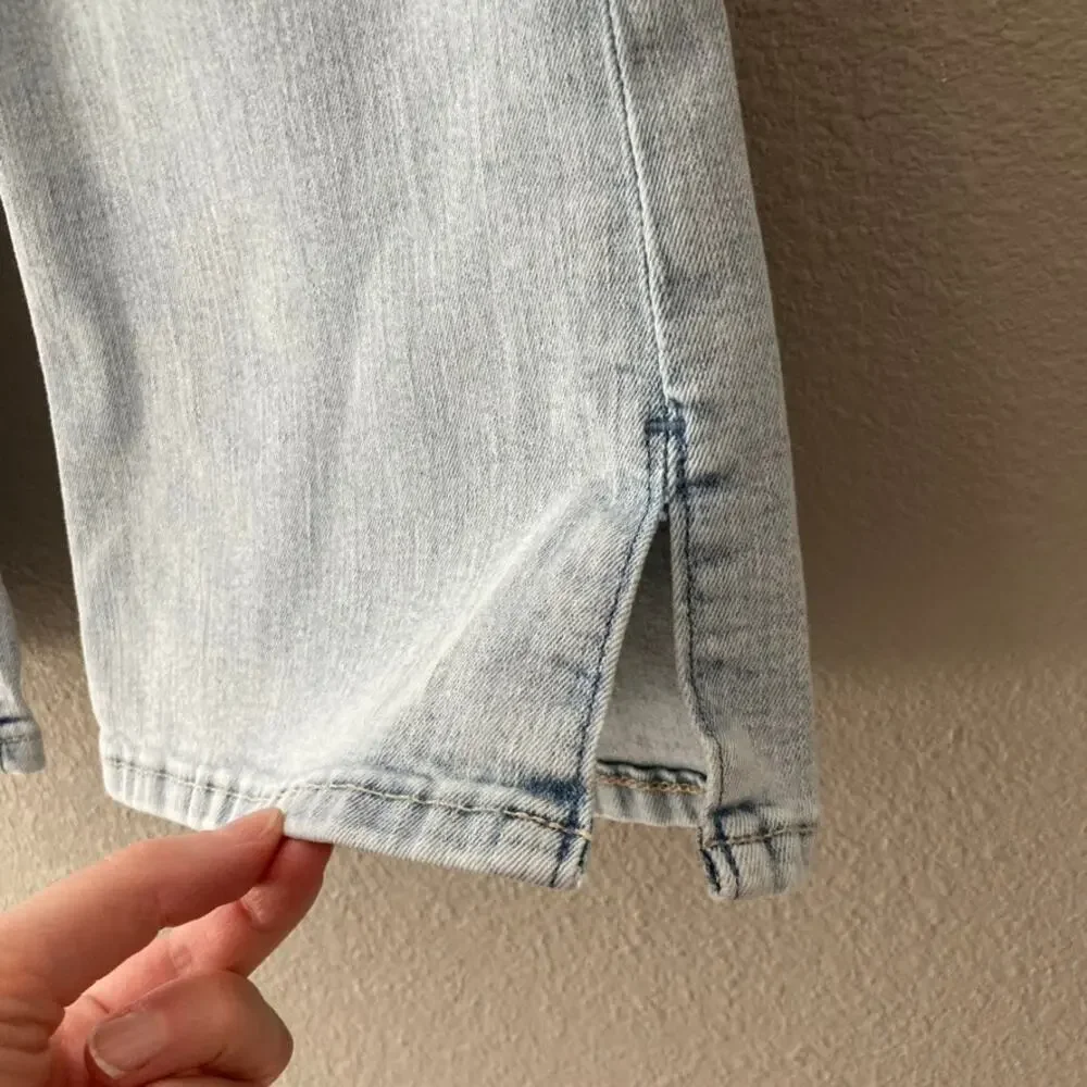 Gap 70s Flare Jeans Patch Pockets - Light Wash Denim - 12